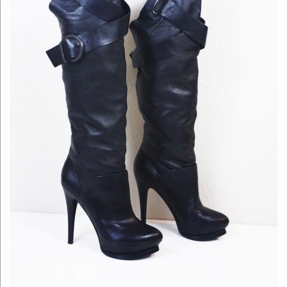 Guess by Marciano Stiletto heel knee high boot